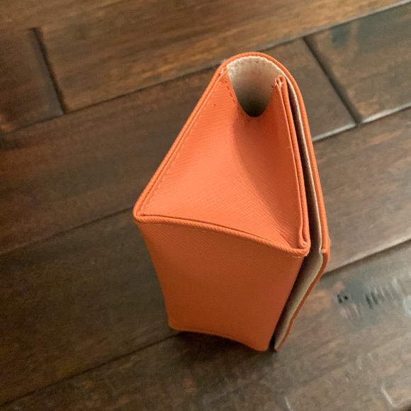 Tory Burch Orange Glasses Case NEW - Picture 6 of 8
